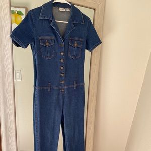 Vintage denim jumpsuit